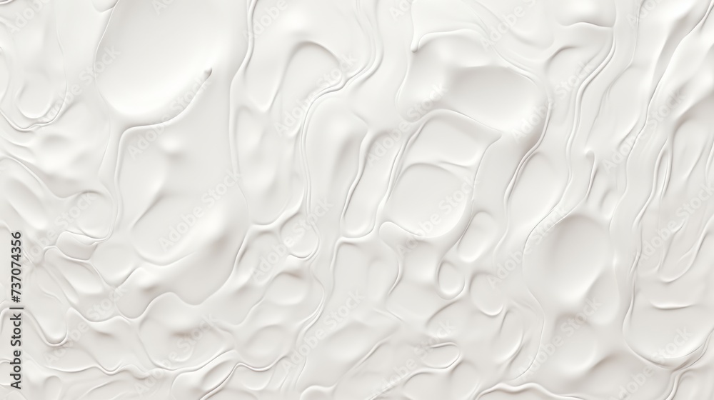 Abstract white wavy background. Computer generated graphics.