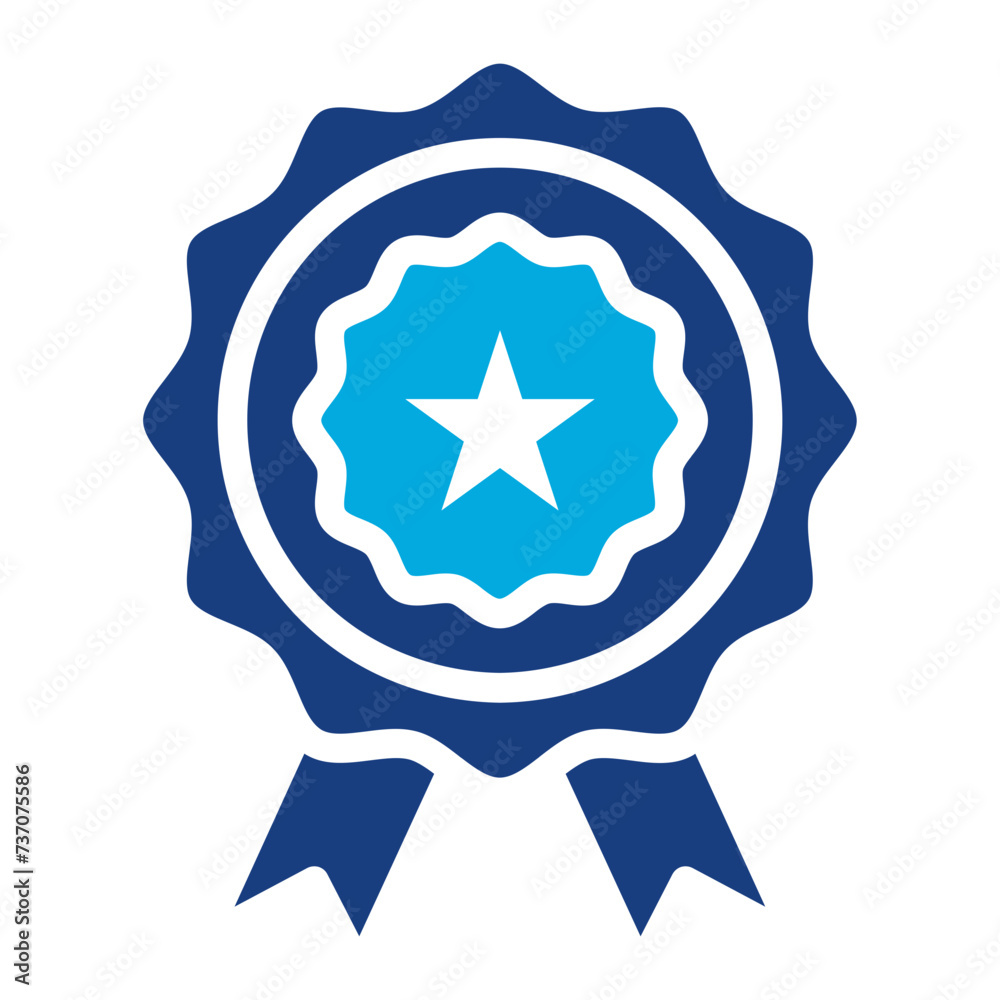 Badge icon vector image. Can be used for Shooting. Badge icon vector image. Can be used for Shooting.
