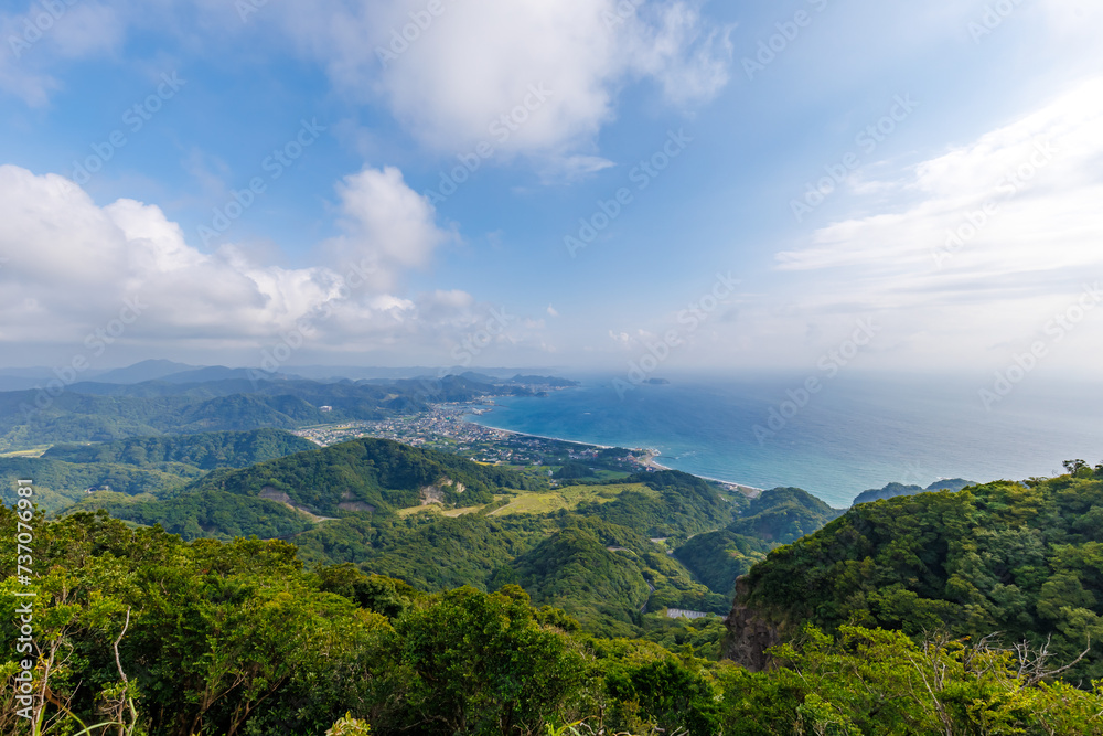 東京湾を望む風景　大自然の展望台
