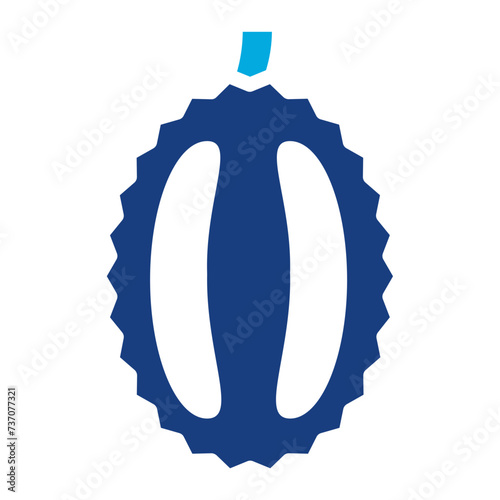 Durain icon vector image. Can be used for Rainforest.