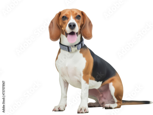 Beagle Dog isolated on white background