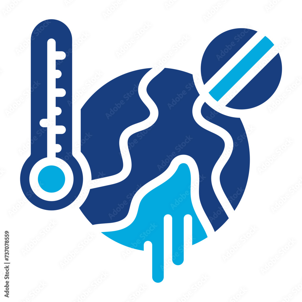 Stop Global Warming icon vector image. Can be used for Global Warming. Stop Global Warming icon vector image. Can be used for Global Warming.