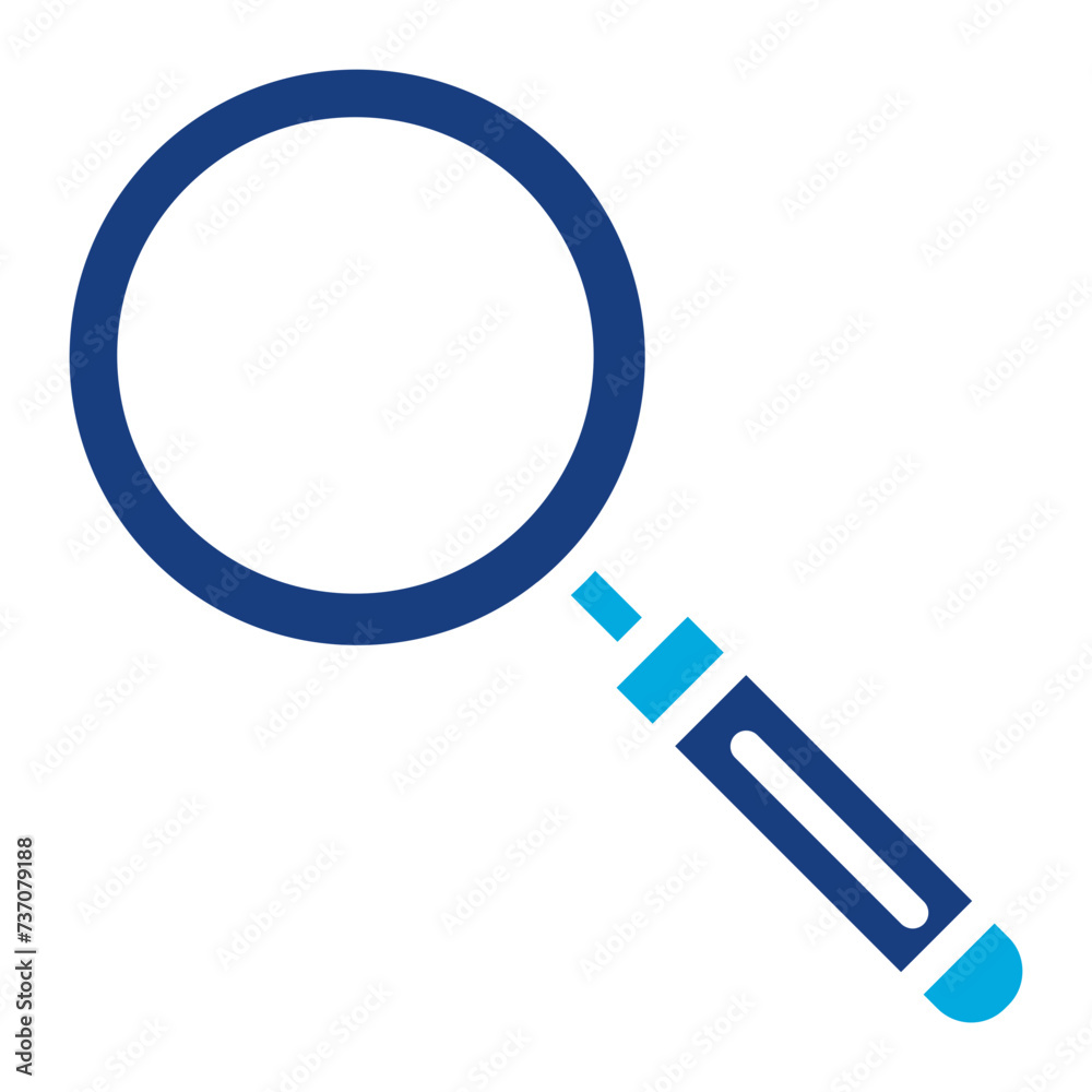 Magnifying Glass icon vector image. Can be used for Crisis Mangement. Magnifying Glass icon vector image. Can be used for Crisis Mangement.