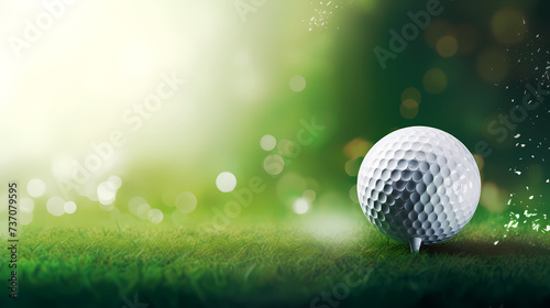 Golf, competition and passion of golf