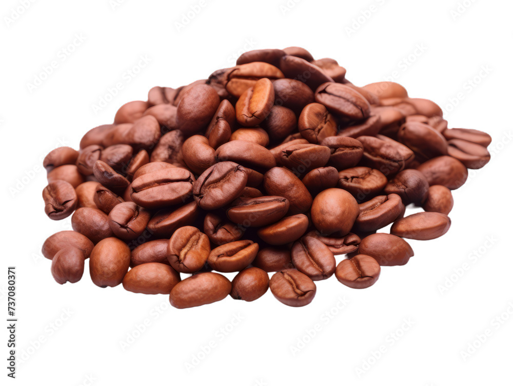 Coffee Beans isolated on white background Coffee Beans isolated on white background