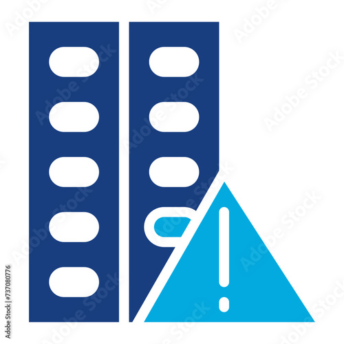 Overdose icon vector image. Can be used for Addiction.