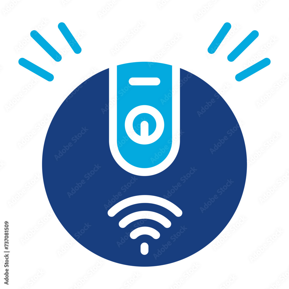 Robotic Vacuum Cleaner icon vector image. Can be used for Cyberpunk. Robotic Vacuum Cleaner icon vector image. Can be used for Cyberpunk.