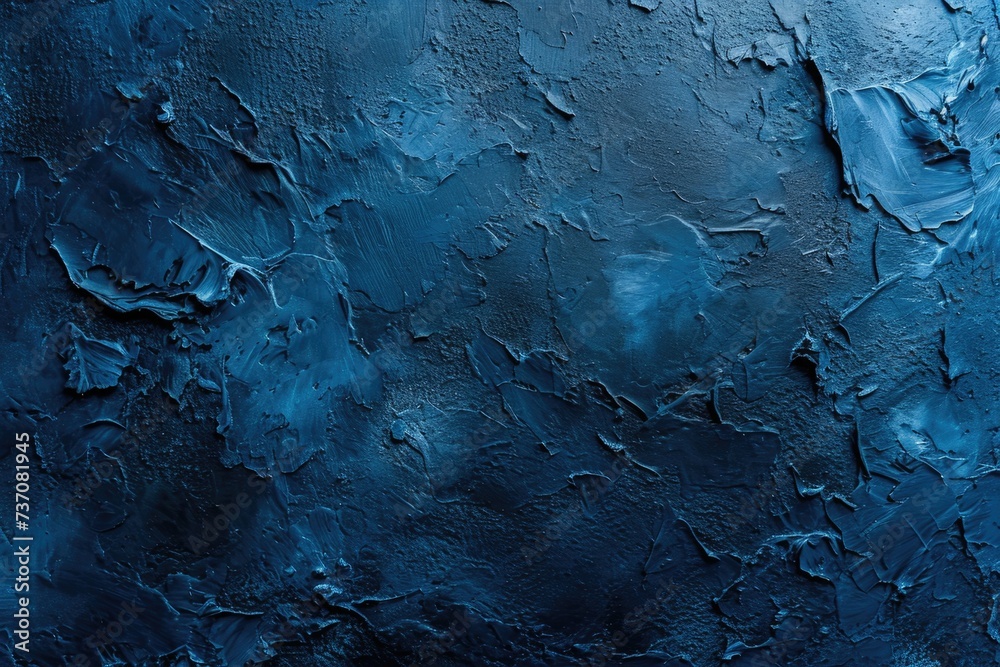 Abstract grunge navy blue stucco wall background with space for text Abstract grunge navy blue stucco wall background with space for text
