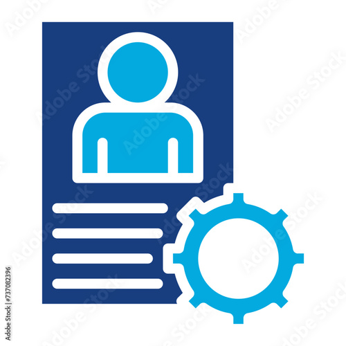 De Identification icon vector image. Can be used for Compliance And Regulation.