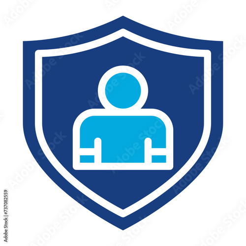 Pseudonymisation icon vector image. Can be used for Compliance And Regulation.