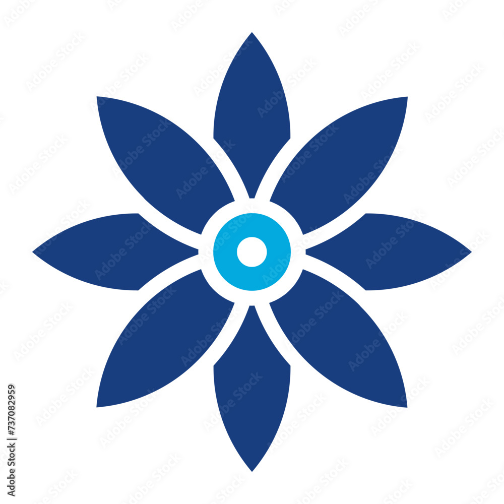 Flower icon vector image. Can be used for Agriculture.