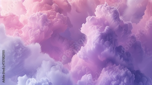 A smooth, abstract composition of pastel pink and soft lavender, creating a dreamy, cloud-like effect.