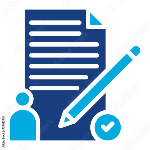 Guest Post icon vector image. Can be used for Video Blog.