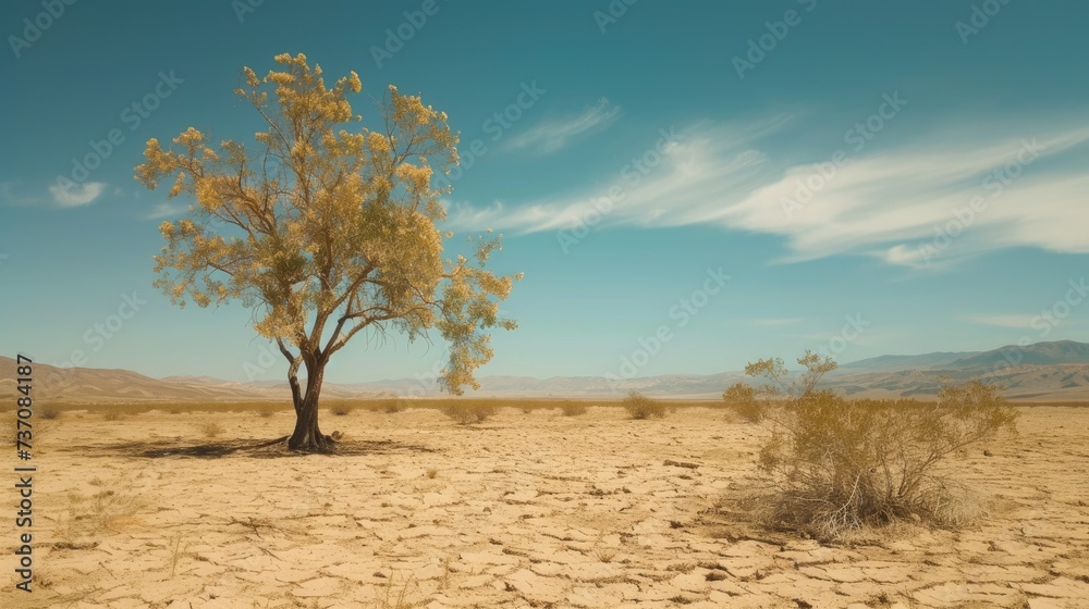 Vast Desert Landscape: Arid Beauty Captured Vast Desert Landscape: Arid Beauty Captured
