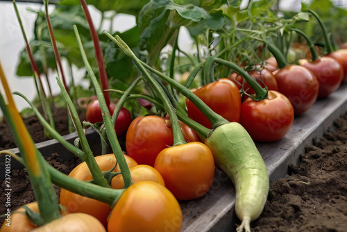 Farm-fresh fruits in wooden crate. Bursting with natural flavors  ready for delivery 