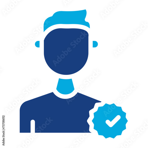 Personal Guarantee icon vector image. Can be used for Credit And Loan.