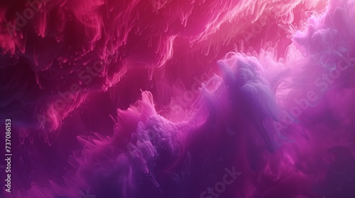 A striking abstract fluid background with a combination of hot pink and electric violet, pulsating with energy.