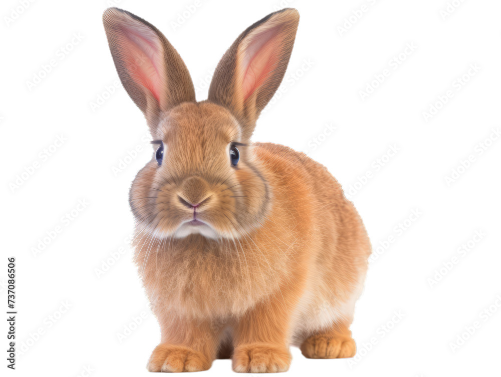 Rabbit isolated on white background Rabbit isolated on white background