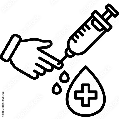 Blood Test Icon