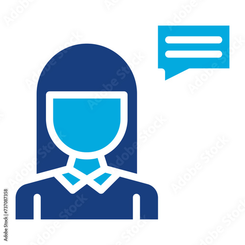 Expert Advice icon vector image. Can be used for Cosmetology.