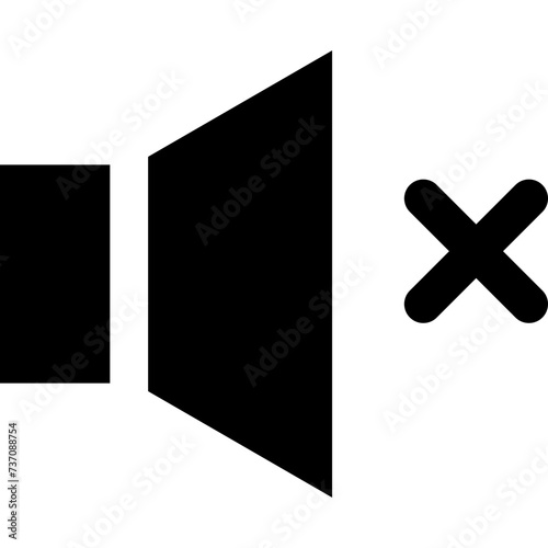 Mute Fill Icon