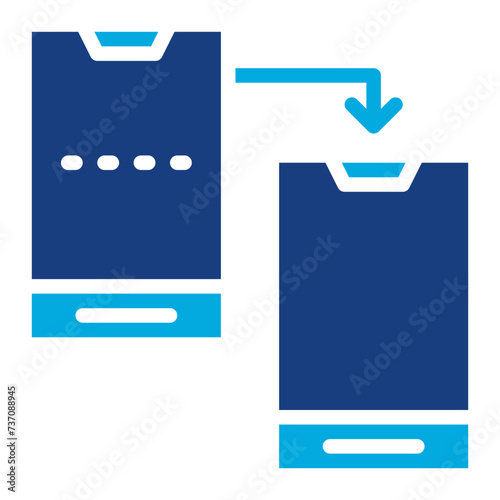 Phone Cloning icon vector image. Can be used for Crime Investigation.