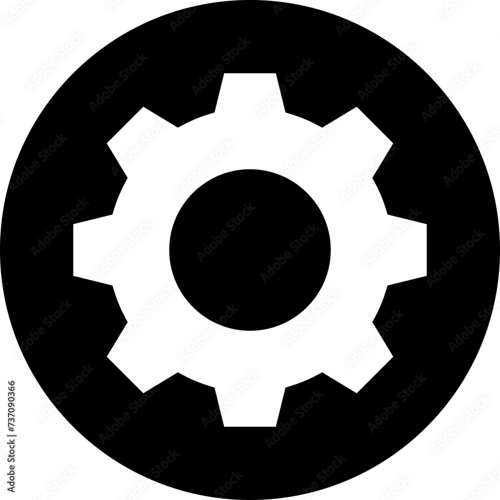 Settings Fill circle Icon Settings Fill circle Icon