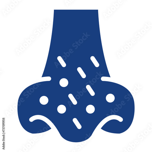 Blackhead icon vector image. Can be used for Dermatology.