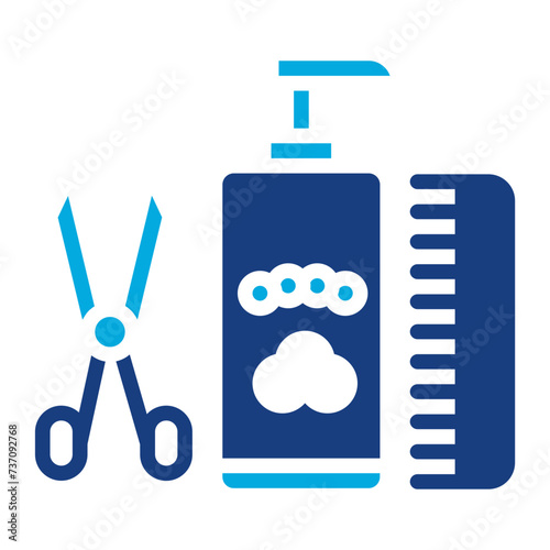 Grooming Assistance icon vector image. Can be used for Home Services.