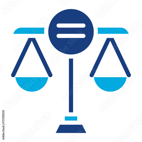 Equality icon vector image. Can be used for Human Rights.