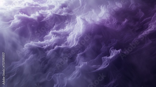 An abstract fluid backdrop in a blend of amethyst purple and misty gray, creating an aura of mystique and charm.