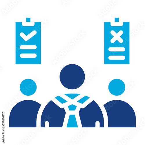 Head Hunting icon vector image. Can be used for Human Resource.