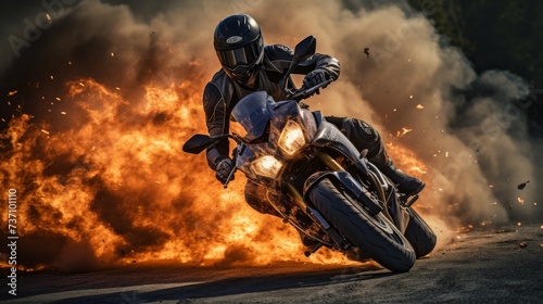 Fire in Motorsport © Media Srock