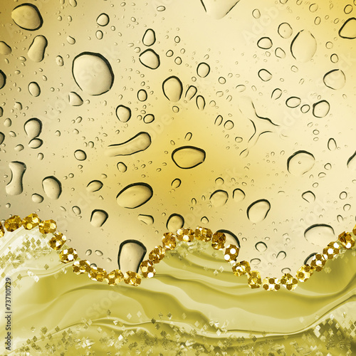 Fantasy Water Droplets Background 10
