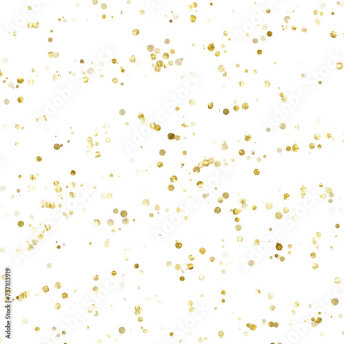Gold Glitter Clipart 4