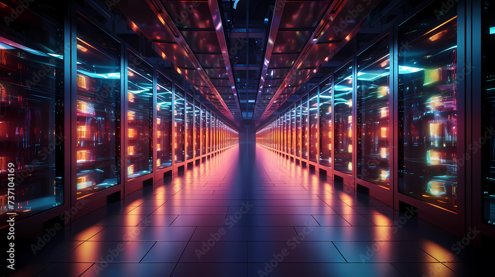 Big data processing and analysis capabilities of data centers