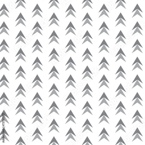 abstract seamless repeatable up grey arrow pattern.