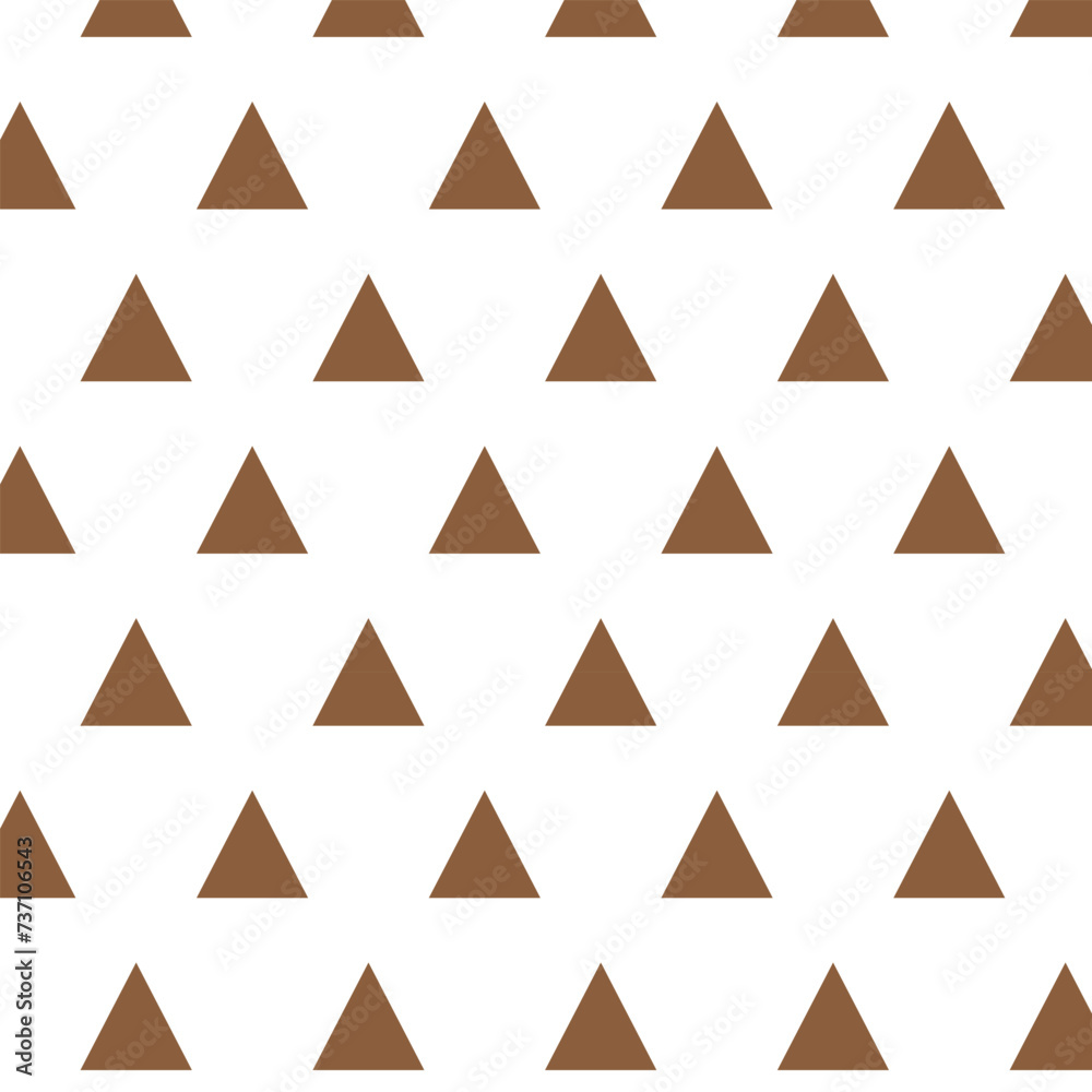 abstract seamless repeatable brown triangle pattern. abstract seamless repeatable brown triangle pattern.
