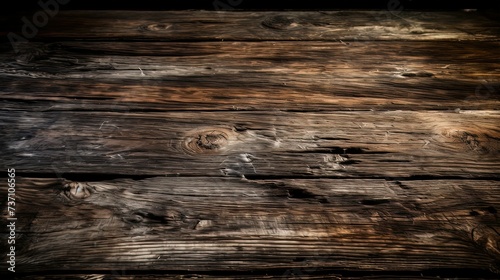 A Detailed View of Rustic Wooden Texture