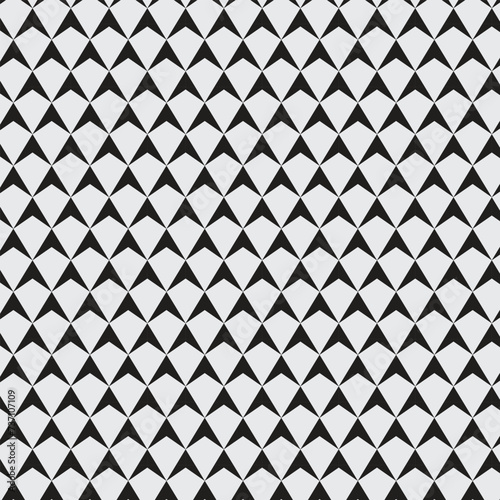 abstract seamless repeatable black up arrow pattern on grey.