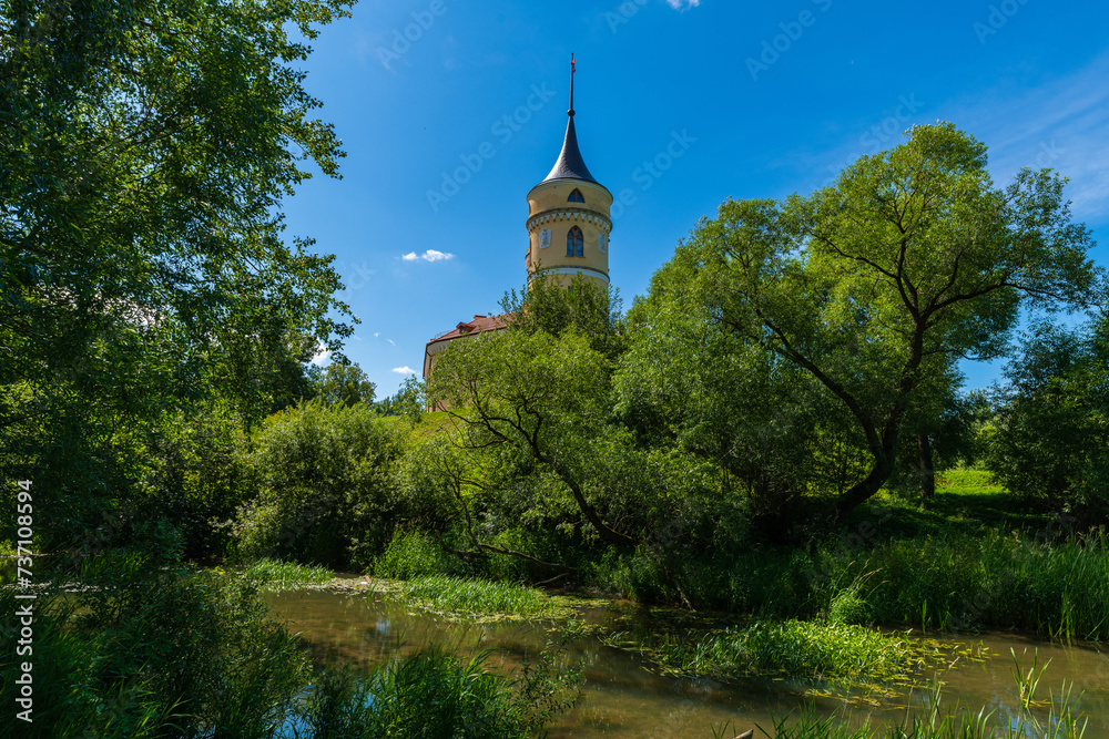 View of the house of Baron Rotast - former commandant of Pavlovsk