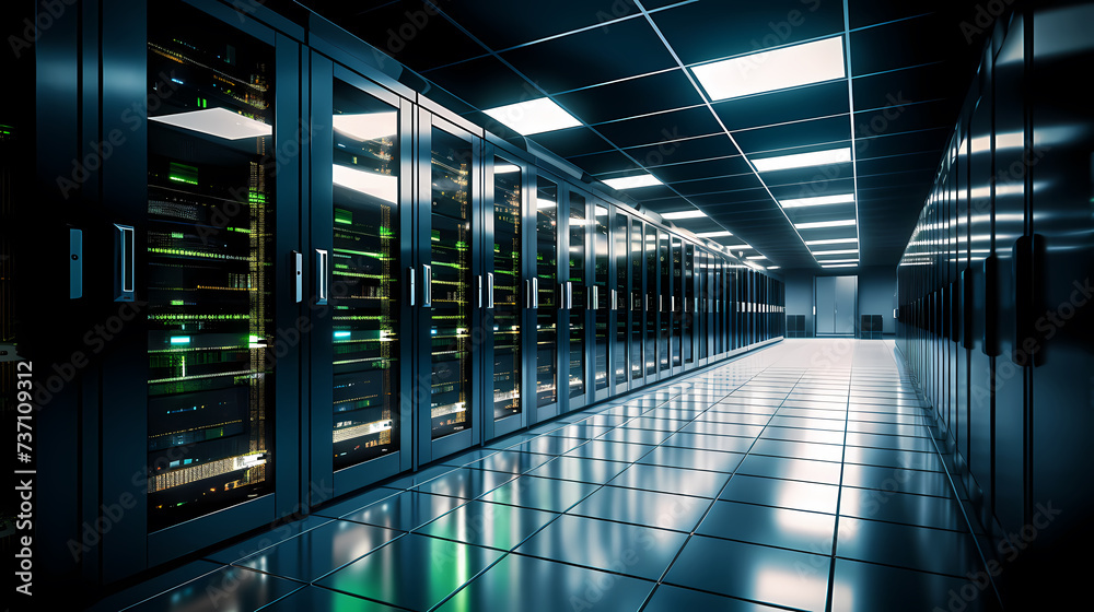 Data center, the core hub of the digital era Data center, the core hub of the digital era
