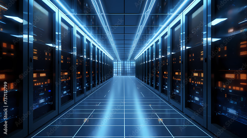Data center, the core hub of the digital era Data center, the core hub of the digital era