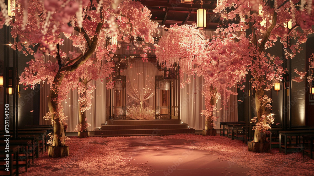 Backdrop Design a captivating backdrop that sets the tone for the ...