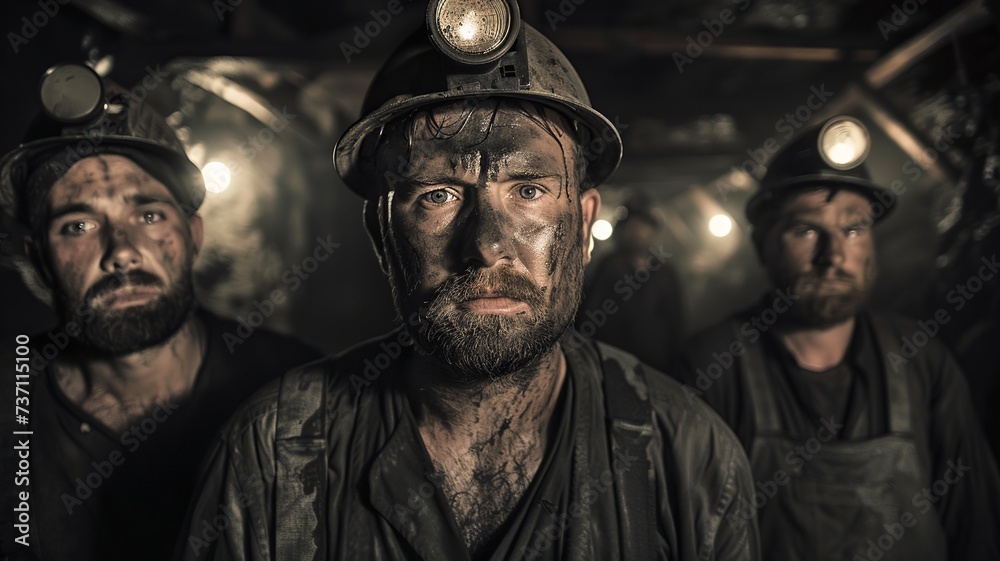 1920s Coal Miners' Grit and Unity

