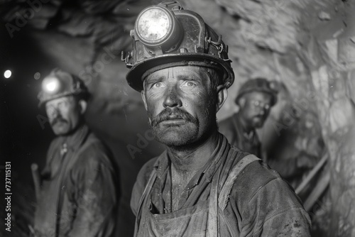 1920s Coal Miners' Grit and Unity

