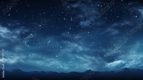 Starry sky background