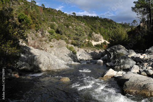 Riviere Fium'Orbu en Corse