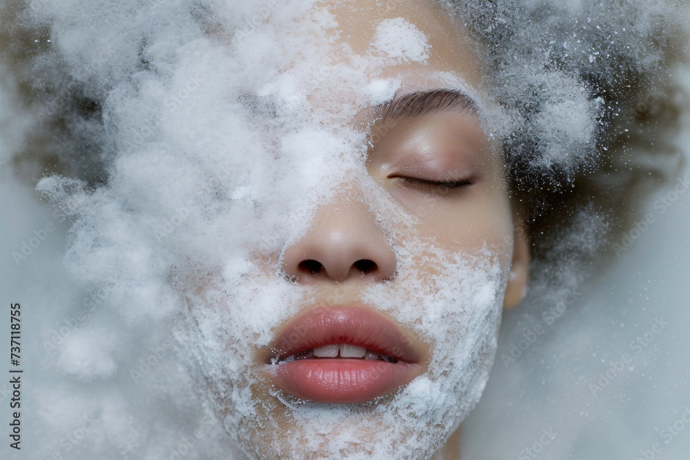 Snowy Beauty A Cool and Fresh Look for Winter Generative AI Snowy Beauty A Cool and Fresh Look for Winter Generative AI