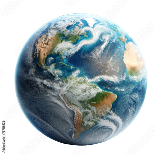 The Earth,World,Global,World water day,Nature,Environment,3D rendering illustration,isolated on a transparent background. photo